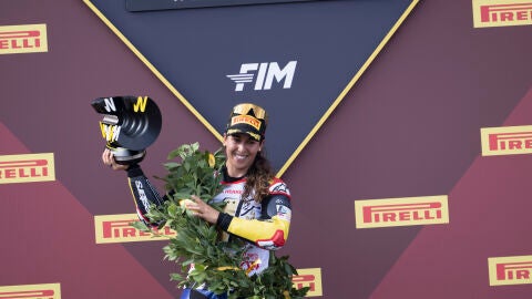 La bicampeona del mundo WorldWCR, Mar&iacute;a Herrera