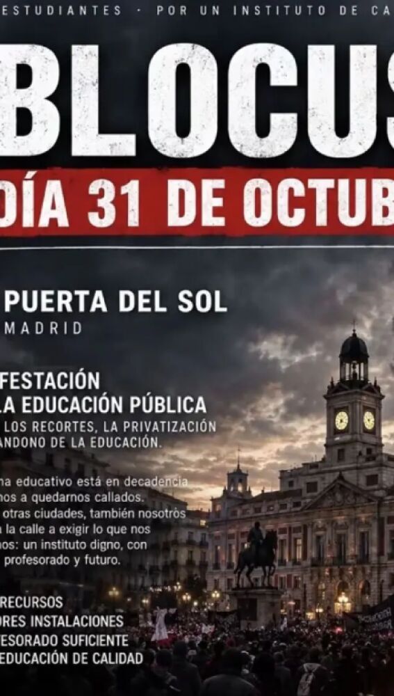 Convocatoria de Blocus en Madrid
