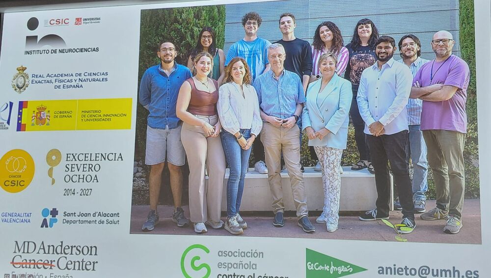 El equipo de Ángela Nieto en el Instituto de Neurociencias 