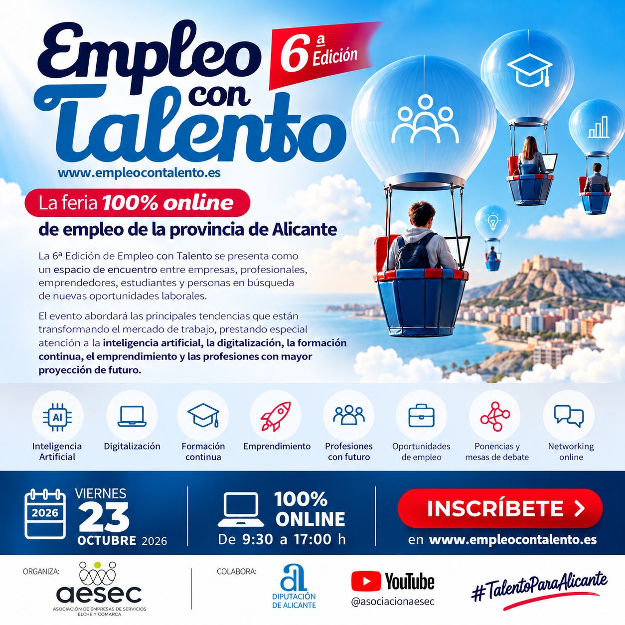 La VI Edición de Empleo con Talento reúne a profesionales y empresarios de la provincia La VI Edición de Empleo con Talento reúne a profesionales y empresarios de la provincia