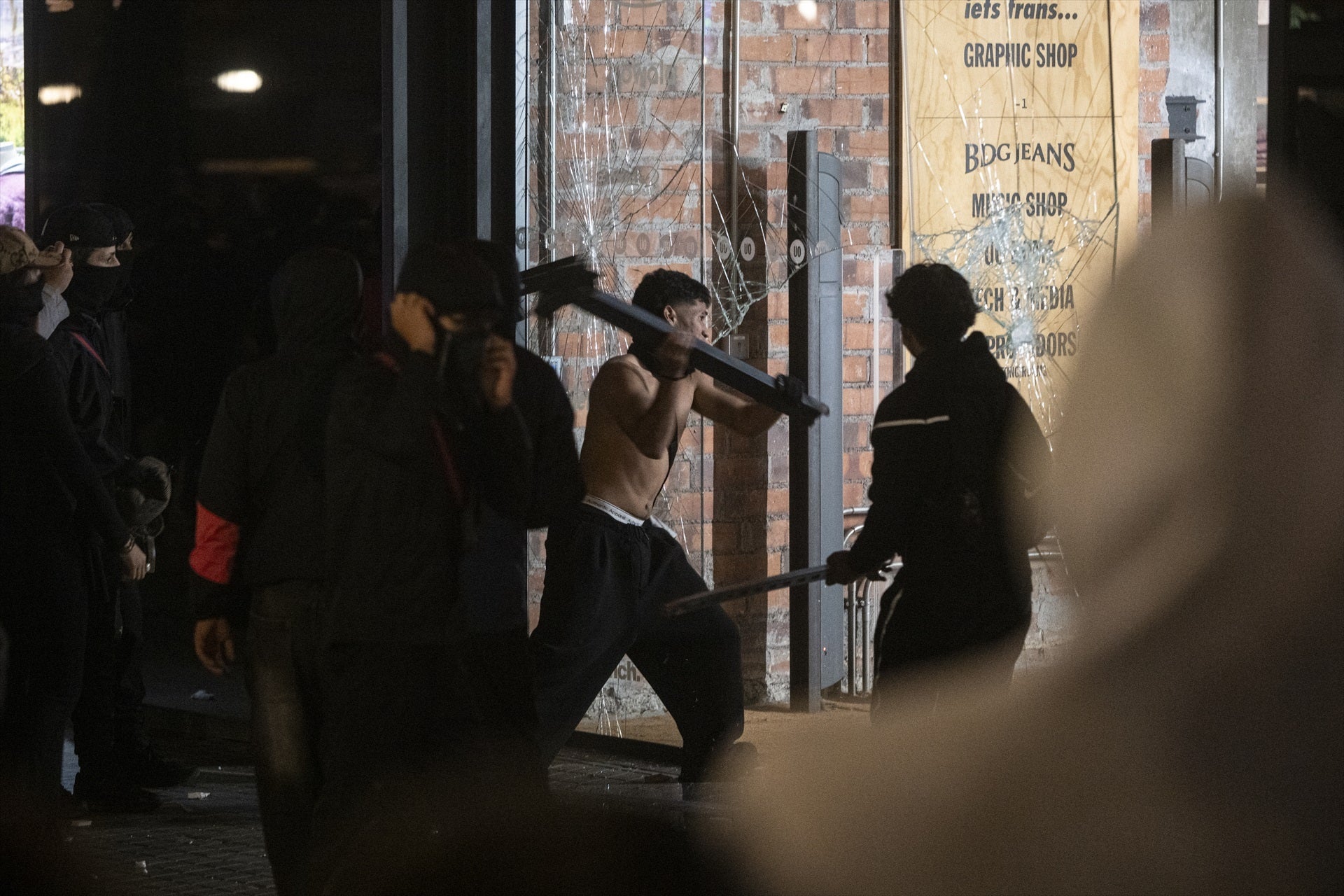 Disturbios en el centro de la ciudad, a 24 de octubre de 2026, en Barcelona, Catalunya (España) Disturbios en el centro de la ciudad, a 24 de octubre de 2026, en Barcelona, Catalunya (España)
