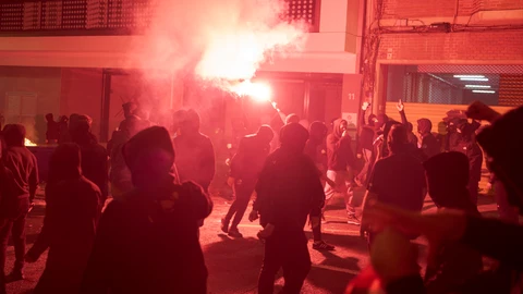 Altercados en Bilbao tras disolverse el acto de Vito Quiles