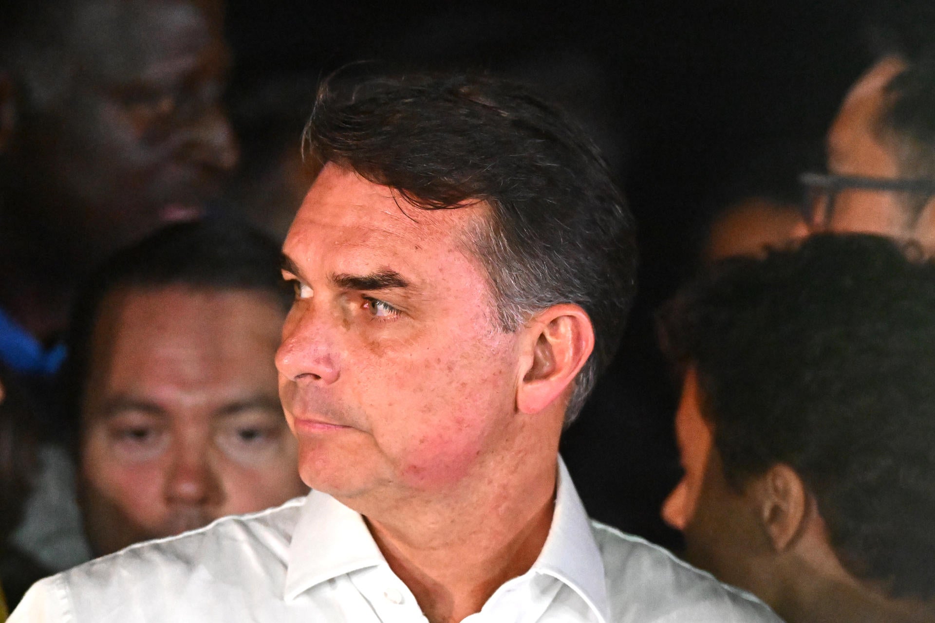 El excandidato a la presidencia de Brasil, Flavio Bolsonaro El excandidato a la presidencia de Brasil, Flavio Bolsonaro
