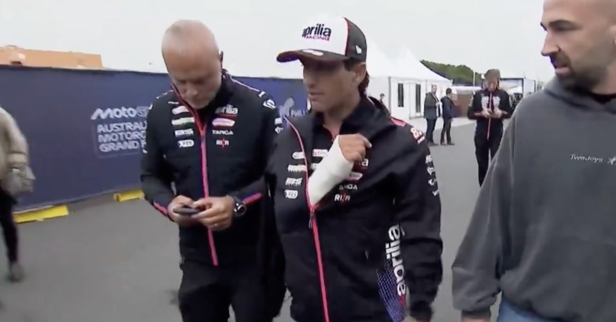 La lluvia "echa una mano" a Jorge Martín en Phillip Island La lluvia "echa una mano" a Jorge Martín en Phillip Island
