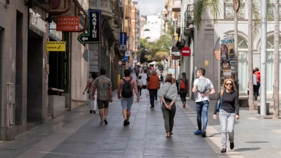 Calle Castillo en Santa Cruz de Tenerife 
