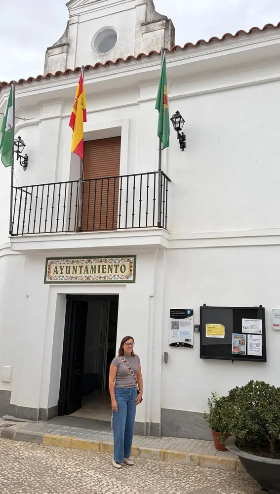 La teniente de alcalde de La Granada de Riotitno, Azahara Cid. La teniente de alcalde de La Granada de Riotitno, Azahara Cid.