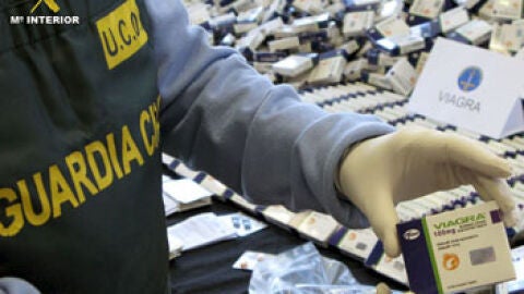 Alijo de medicamentos falsos
