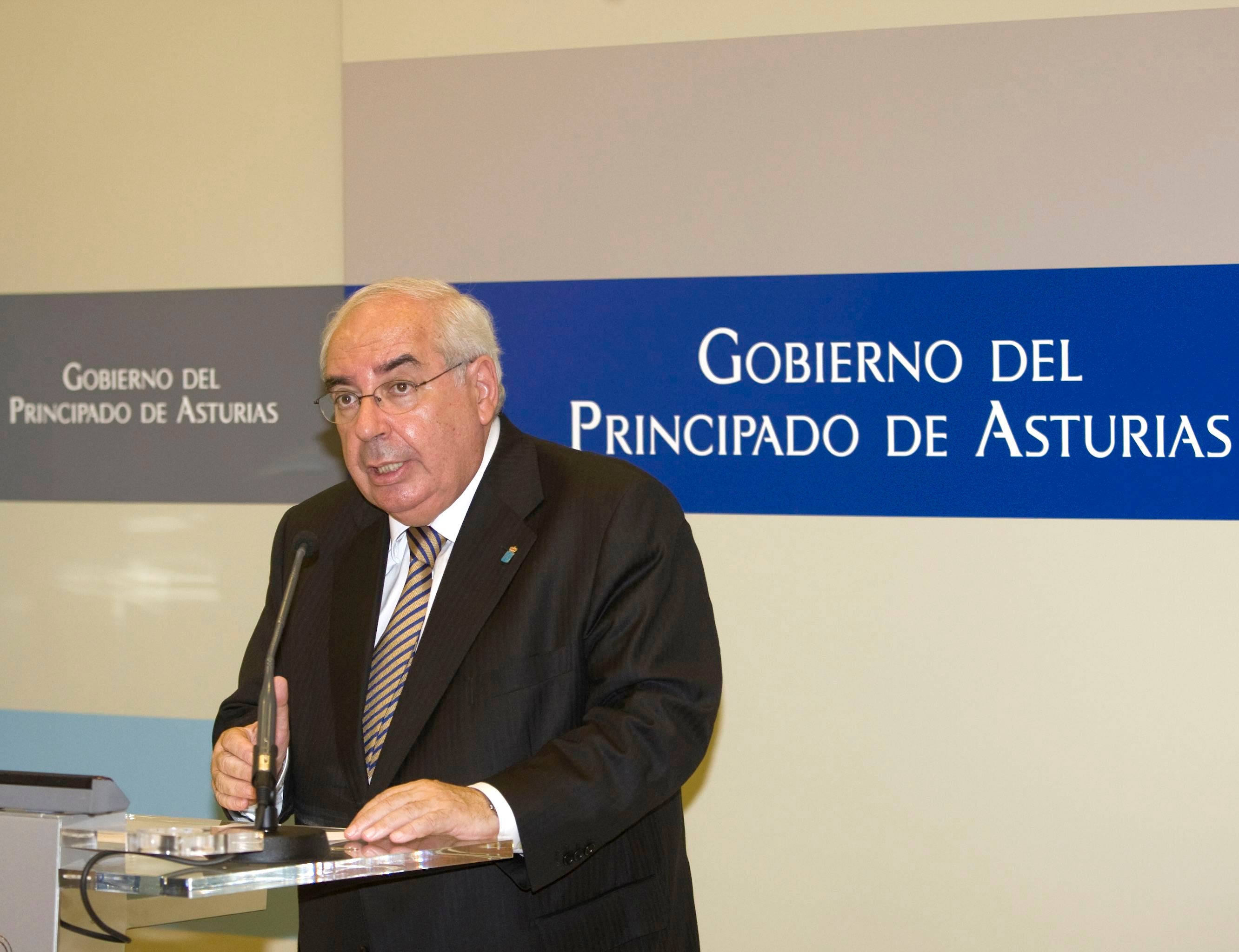 Muere Vicente Álvarez Areces, expresidente de Asturias Muere Vicente Álvarez Areces, expresidente de Asturias
