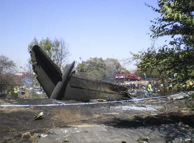 Nueve años del accidente de Spanair, el más grave en España de los últimos 30 años Nueve años del accidente de Spanair, el más grave en España de los últimos 30 años