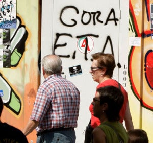 Pintadas de apoyo a ETA Pintadas de apoyo a ETA
