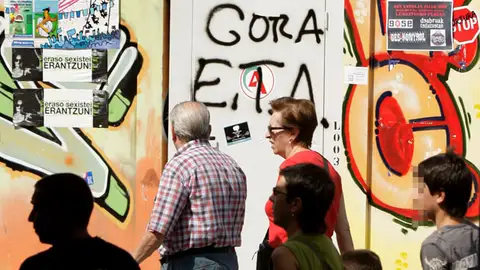 Pintadas de apoyo a ETA Pintadas de apoyo a ETA
