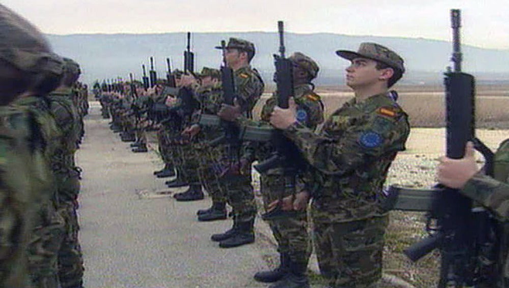 Militares en Bosnia