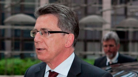 El ministro de Interior Alem&aacute;n, Thomas de Maizi&egrave;re