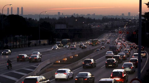 Vista de la contaminaci&oacute;n de Madrid (Archivo)