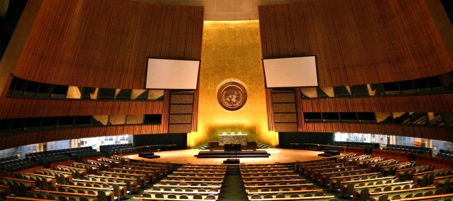 Asamblea General de la ONU Asamblea General de la ONU