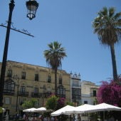 La plaza del Cabildo en Sanlúcar