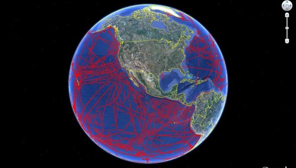 Google Earth mapea sus océanos