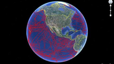 Google Earth mapea sus oc&eacute;anos
