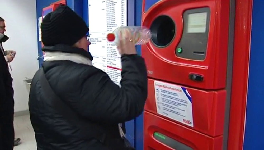Máquinas de devolución de envases en Alemania