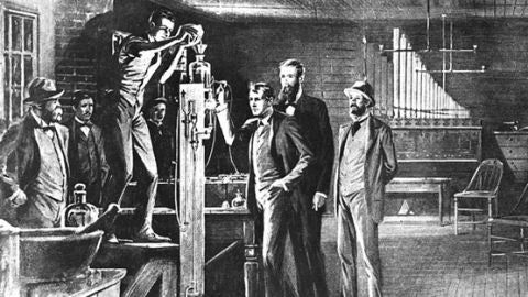 Luce durante 48 horas el invento de Thomas Edison