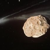 Asteroides, recreación digital