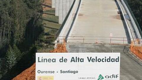 Tren de alta velocidad (AVE) en Galicia