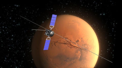 Marte desde el espacio