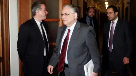 El primer ministro griego, Lukás Papademos El primer ministro griego, Lukás Papademos