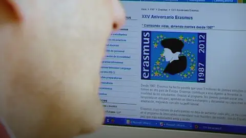 Las becas Erasmus, un símbolo de la UE Las becas Erasmus, un símbolo de la UE