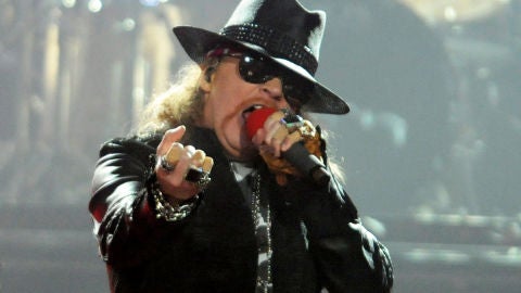 Axl Rose en concierto este a&ntilde;o