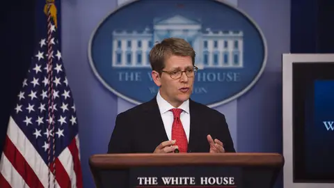 Jay Carney, portavoz de la Casa Blanca Jay Carney, portavoz de la Casa Blanca