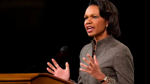 Condoleezza Rice, una de las mujeres más relevantes entre las filas republicanas Condoleezza Rice, una de las mujeres más relevantes entre las filas republicanas