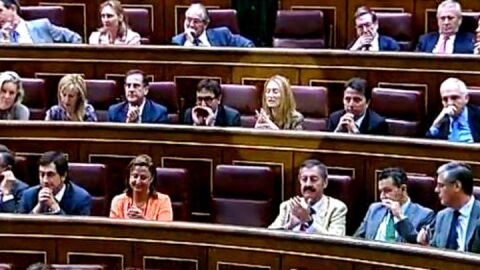 Andrea Fabra en el Congreso