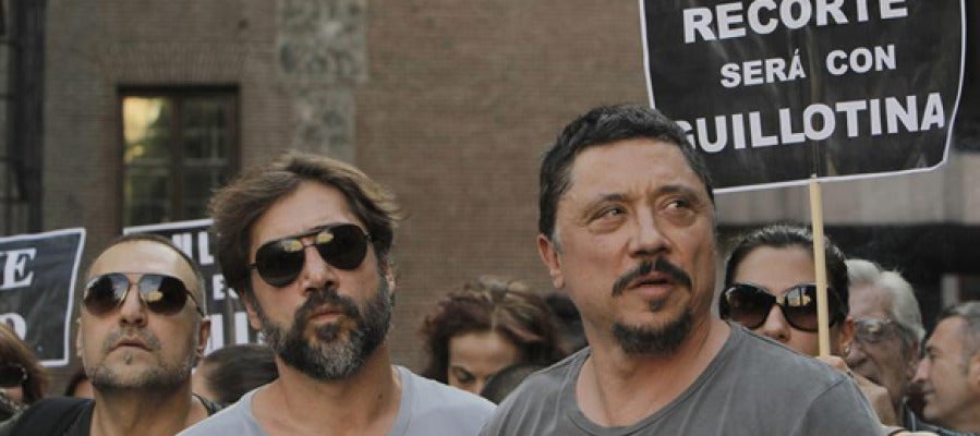 Los actores Carlos y Javier Bardem Los actores Carlos y Javier Bardem