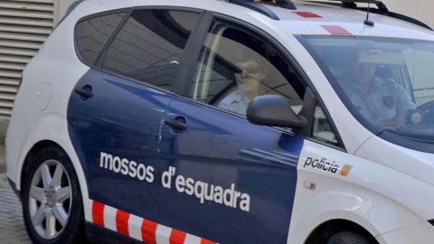 Un coche de los Mossos d'Escuadra