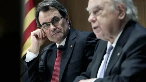 Artur Mas y Jordi Pujol Artur Mas y Jordi Pujol