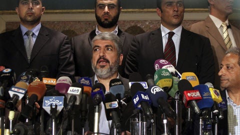 El l&iacute;der del movimiento islamista palestino Ham&aacute;s, Jaled Mesha