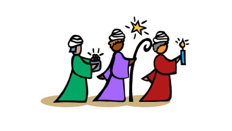 Llegada de los Reyes Magos a Bel&eacute;n