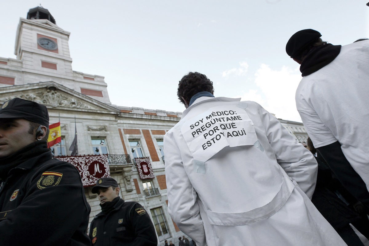 Los sindicatos anuncian protestas y una huelga en la sanidad el 13 y 14 de diciembre en Madrid Los sindicatos anuncian protestas y una huelga en la sanidad el 13 y 14 de diciembre en Madrid