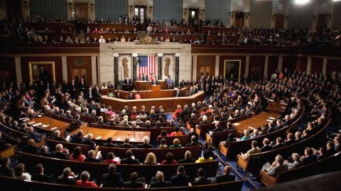 Foto de archivo del Congreso de EEUU 