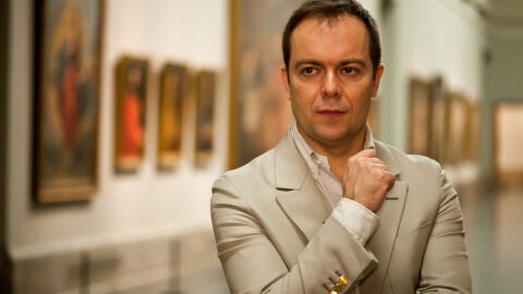 Javier Sierra en el Museo del Prado