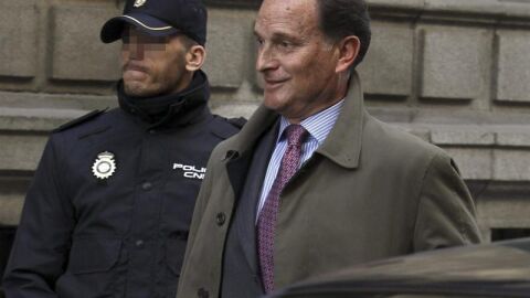 Jes&uacute;s Sep&uacute;lveda, exmarido de la ministra de Sanidad, Ana Mato, a su llegada a la Audiencia Nacional