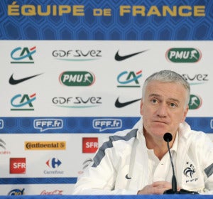 Didier Deschamps, seleccionador de Francia Didier Deschamps, seleccionador de Francia