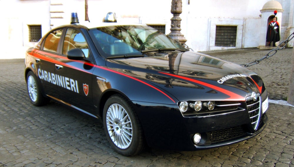 Un coche de los carabinieri