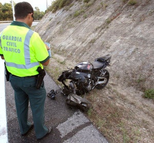 Accidente de moto Accidente de moto
