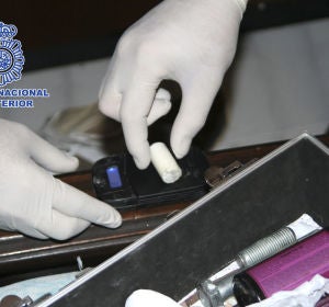 Incautación de droga de la policía. Incautación de droga de la policía.