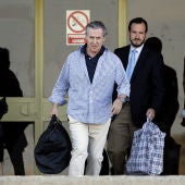 Miguel Blesa a su salida de la prisión de Soto del Real