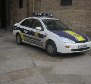Coche de la Policía Local de Valencia Coche de la Policía Local de Valencia