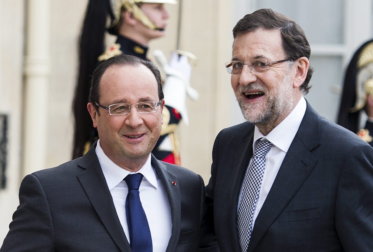 Rajoy y Hollande se reúnen en Málaga para profundizar en el proceso de integración de la UE Rajoy y Hollande se reúnen en Málaga para profundizar en el proceso de integración de la UE