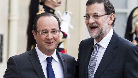 Rajoy y Hollande ultiman los preparativos para el AVE Barcelona-Par&iacute;s 